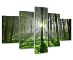 Visario 6312 Tableau sur Toile de Lin, Multicolore