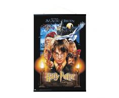 Erik PACK0162 Poster et Kit de Fixation, Harry Potter A lEcole des Sorciers, 61 x 91,5 cm