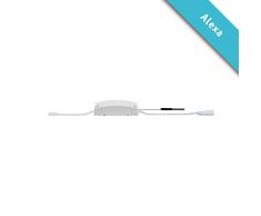 Paulmann Licht 500.46 Accessoire Luminaire, Plastique, Blanc/Gris, 3,8 x 9,5 x 2,8 cm