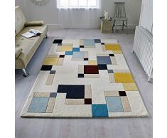 Flair Rugs 28905 Tapis, Laine, Multicolore, 120 x 170 cm