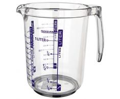 Fackelmann 41355 Verre doseur professionnel Plastique SAN 1 l