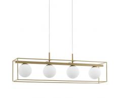 Eglo VALLASPRA Suspension Acier 40 W Champagne