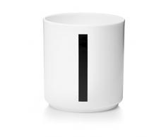 Design Letters 10201000 Tasse en porcelaine avec motif chine fine 300 millilitres