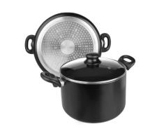 Ibili 410928 Marmite avec couvercle en verre Inducta 28 cm