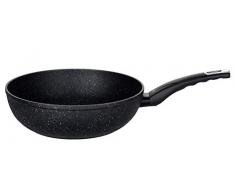 ELO 61258Â Granit Evolution Wok, Aluminium, Noir, 47Â x 29Â x 9Â cm