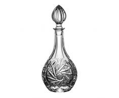 Crystaljulia 05979 Carafe à vin en cristal de plomb 1000 ml