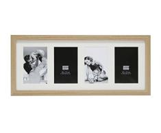 Deknudt Frames S66KB4 Cadre Photo pour 4 Photos Vertical Naturel 13 x 18 cm