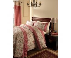 Catherine Lansfield - Parure de lit Double en Cachemire - Multicolore, Tissu, Multicolore, Eyelet Curtains - 66 x 72 inches