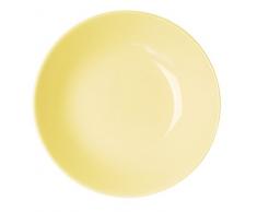 Excelsa Trendy Assiette Creuse CÃ©ramique CrÃ¨me 20 x 20 x 4 cm