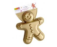 ScrapCooking 3152 Moule - Bonhomme, Silicone, Or, 27,5 x 22,2 x 4 cm