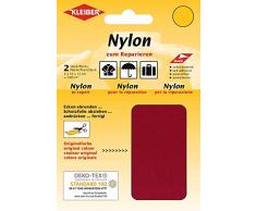 Kleiber Patchs Nylon impermÃ©ables Autocollants, Rouge foncÃ©