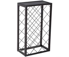 AmazonBasics Casier à bouteilles avec plateau 23 bouteilles