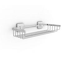 Roca A816688001 Victoria Porte-savon pour salle de bain chromé brillant 300 mm