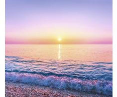 Papier Peint dÃ©co poster MER ROSE 3 x 2,70 m | DÃ©co et photo murale XXL QualitÃ© HD Scenolia