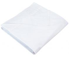 Anne de Solene ElÃ©gance Drap Plat Coton Blanc 240 x 310 cm