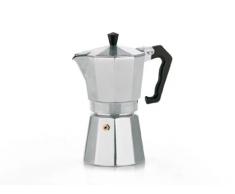 Kela 10592 cafetiÃ¨re italienne Moka traditionnelle, aluminium, 9 tasses, Italia