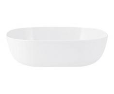 H&H Saladier, Blanc, carré, céramique, Blanc, 20 x 20 cm