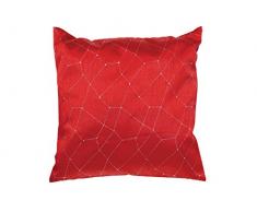 Soleil docre 547718 Fiesta Coussin Polyester Rouge 40 x 40 cm