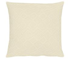 Apelt, superbe housse de coussin (KONTA-20) Ã©lÃ©gante et moderne, motifs en jacquard graphique, couleur chaude et chatoyante, crÃ¨me, lavable, vÃ©ritable objet de vie ! Taille 40x40 cm