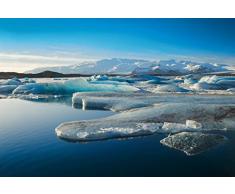 Papier Peint poster panoramique BANQUISE 4 x 2,70 m | Déco et photo murale XXL Qualité HD Scenolia