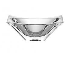 Majestic Gifts Inc. Crystalline Collection Bol carrÃ© biseautÃ©