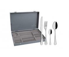 DEGRENNE Confidence MÃ©nagÃ¨re de Table, Gris, 50 PiÃ¨ces