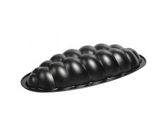Kaiser 2300658988 Moule en Forme de Tresse 38cm Noir, Acier, 28 x 28 x 18 cm