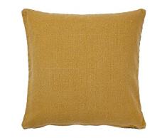 Dutch Decor Bleker Coussin, Moutarde, 50Â x 50Â cm