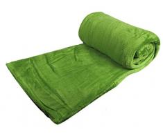 Couverture ultra douce fourrure 350 - 100% polyester - OURSON - Anis F4 - 180 x 220