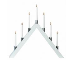 Star 266-48 chandelier en LED Tall-A 7 lumiÃ¨res, couleur: blanc matÃ©riel: bois/mÃ©tal, ca. 63 cm x 66 cm boite colorÃ©