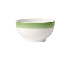 Villeroy & Boch Colourful Life Green Apple Bol, Porcelaine Premium, Blanc/Vert