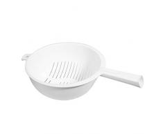 CURVER | Passoire à manche, Blanc, Other Kitchenware, 36,5x22,8x11 cm