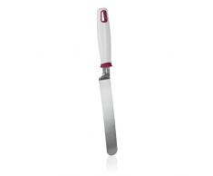 Metaltex 25257210080 Spatule à glacer, INOX, Argent/Blanc/Rose, 2,3 x 3 x 34,5 cm
