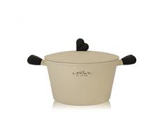 BergHOFF 3800007 Faitout avec Couvercle Fonte daluminium Beige 24 cm