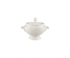 Villeroy & Boch Cellini Sucrier, Porcelaine Premium, Blanc