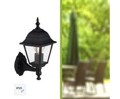 Brilliant AG 44281/06 Applique murale exterieure, MÃ©tal, E27, 60 W, Noir