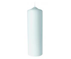 Rayher 3140700 Bougie-Pilier Personnalisable, Hauteur 25 x 8 cm Ã Å¾, Bougie cylindrique en Cire Ã Â DÃ©corer, 100% en Paraffine de qualitÃ©, Bougie de BaptÃªme, 1Ã¨re Communion, etc, Blanc