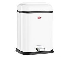 Wesco 132 212-01 Poubelle Ã pÃ©dale Single Boy (Blanc)