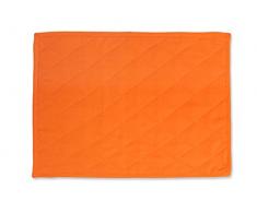 Soleil dOcre 841238 Alix Set de Table Polyester Orange 40 x 30 cm