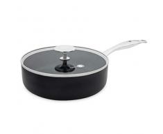 GreenPan CC000178-001 Brussels Sauteuse 3.1 liters, Noir