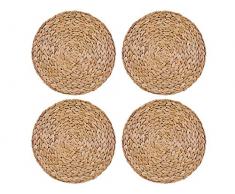 Creative Tops Jeu de 4 Naturelles Jacinthe deau Weave napperons napperons par Tops Creative