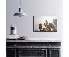 Bonamaison DÃ©coration Murale Impression sur Toile, Dimensions: 60 x 40 Cm - ConÃ§u et fabriquÃ© en Turquie