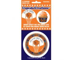 Cupcake Creations Papier standard cuisson cups-basketball 3