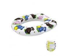 ORYX Abattant de WC Absorbant Les Chocs Blanc 27 x 7 x 29 cm