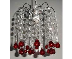 Lighting Web Co Suspension 2 Ã©tages Rouge/transparent