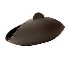 Lékué - Mini Moule à Pain Silicone Marron, 24 x 20 x 9,5 cm