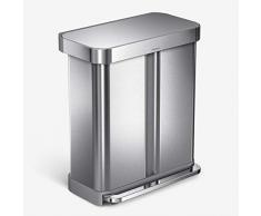 Emsa 502489 ELEGANZA Pichet isotherme, fermeture easy open, acier inoxydable, 1L