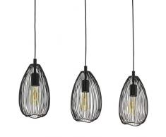 Eglo Clevedon Suspension en acier 60 W Noir