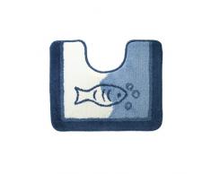 Sealskin 292295024 Tapis de Bain, Textile, Bleu, 55 x 45 cm