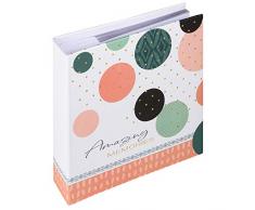 walther design ME-485-R Amazing Memories, Mémo slip-in album 200 photos 9x13 cm, saumon